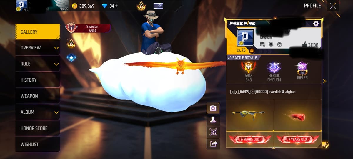 Free fire account - Facebook